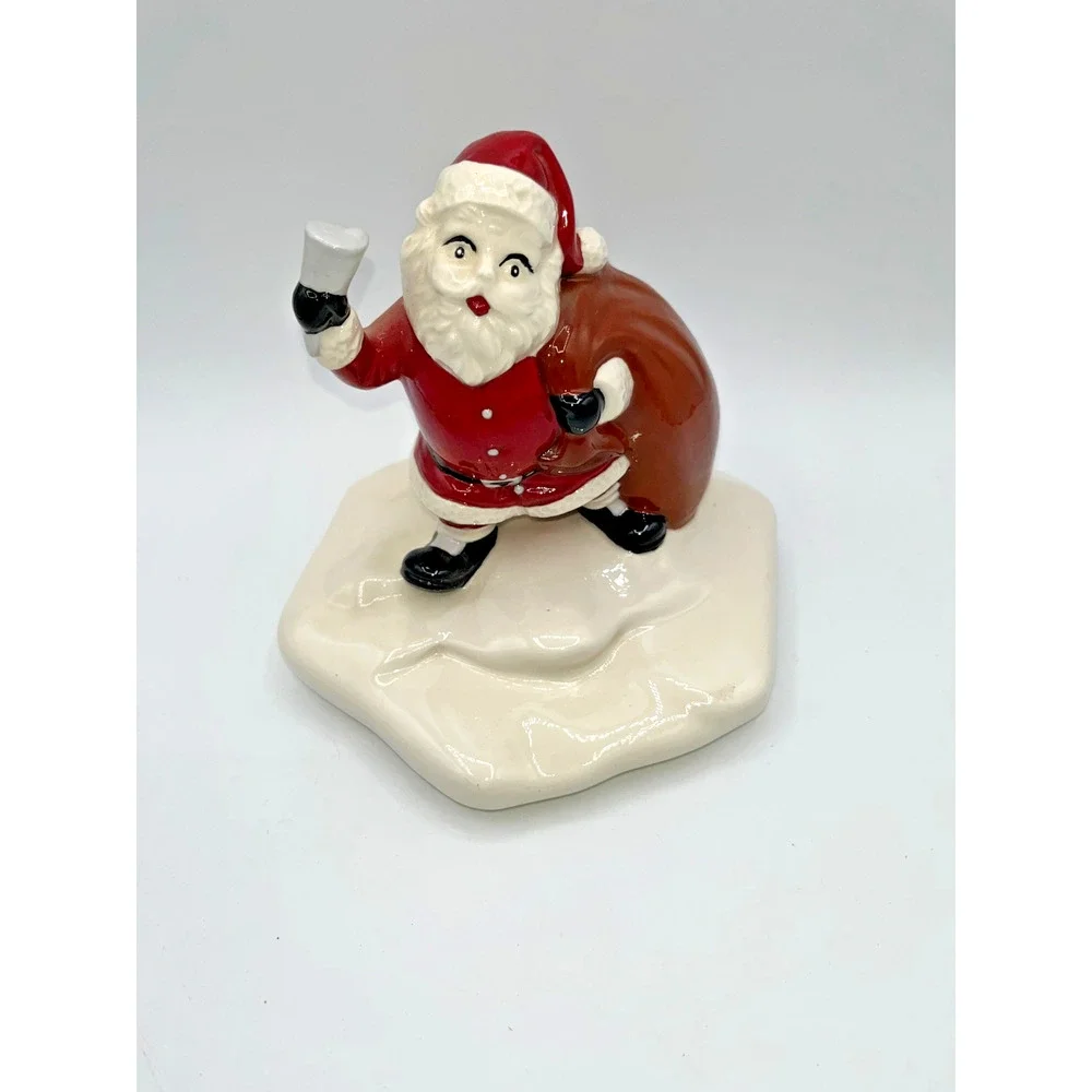 Vintage Japan Replacement Santa Claus Cookie Jar (LID ONLY) Replacement Top - Picture 2 of 16